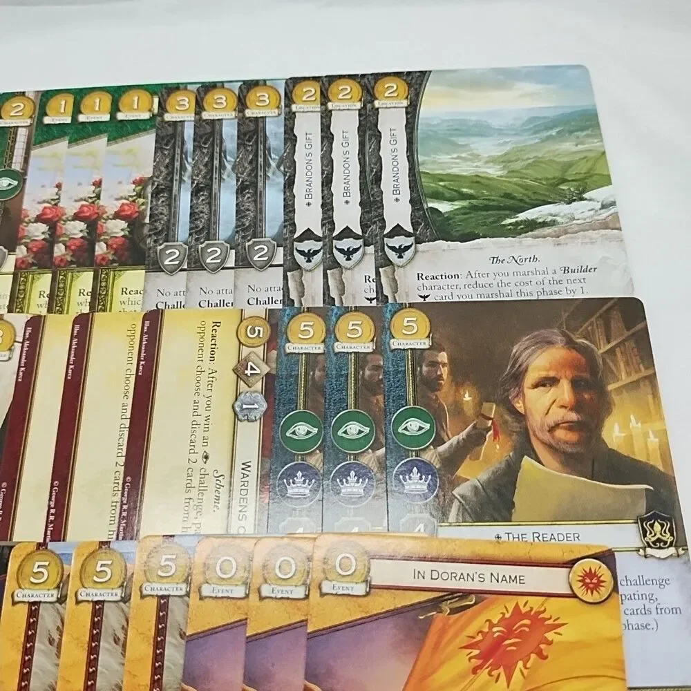 *No Box* Road To Winterfell Game Of Thrones LCG Expansion Westeros Cycle Pack 2